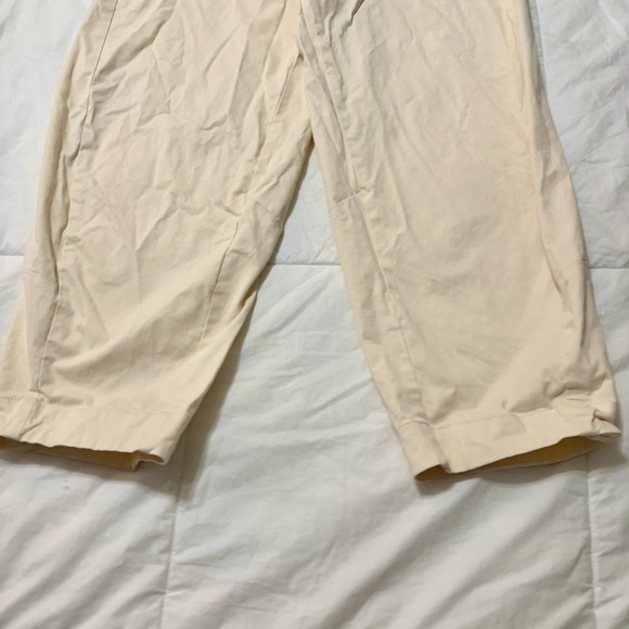 RUTI The Slouchy Soft Twill Pants - Color Ecru - Picture 3 of 9